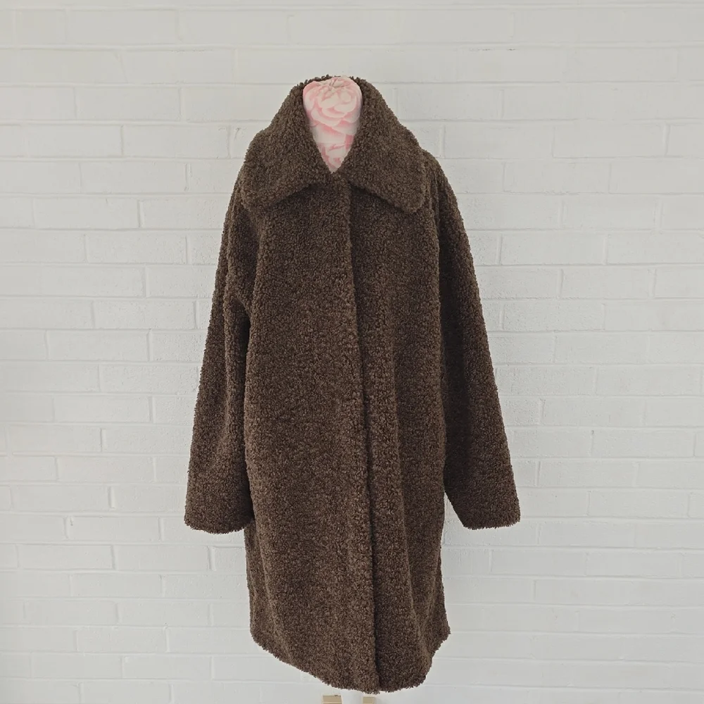 Apparis Faux Fur Coat NWOT Size XL - Picture 2 of 11